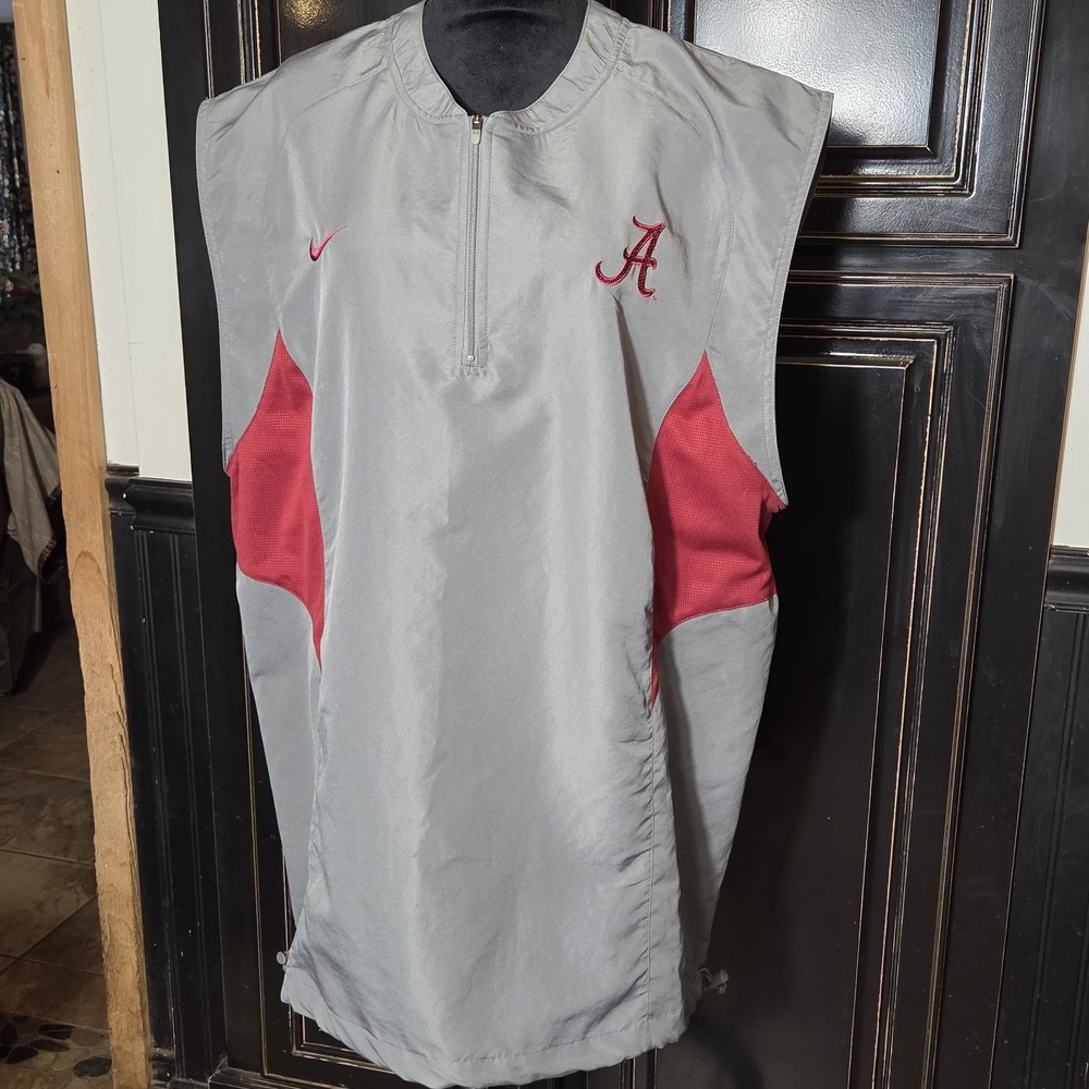 Nike XL University Of Alabama Vest, Roll Tide, Football, Tailgate, Casual